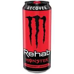 MONSTER REHAB STRAWBERRY LEMONADE 50CL -