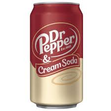 DR PEPPER USA CREAM SODA 355ML X12