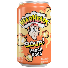 WARHEADS PEACH SODA 33CL X12