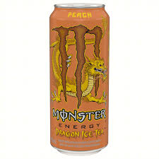 MONSTER 473 ML PEACH DRAGON ICE TEA