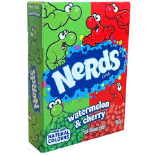 NERDS PASTEQUE CERISE 47GR X 36