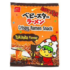 BABY STAR CRISPY RAMEN YASIKOBA 75G X15