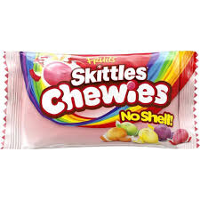 SKITTLES CHEWIES FRUITS NO SHELL 36X45G