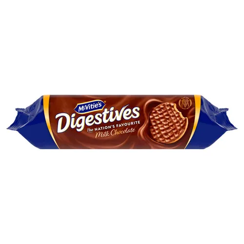 MCVITIES MILK CHOCOLATE DIGESTIVE 400GRM X12