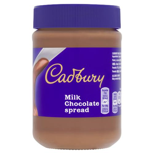 CADBURY SMOOTH CHOCOLATE SPREAD 400GRM X6