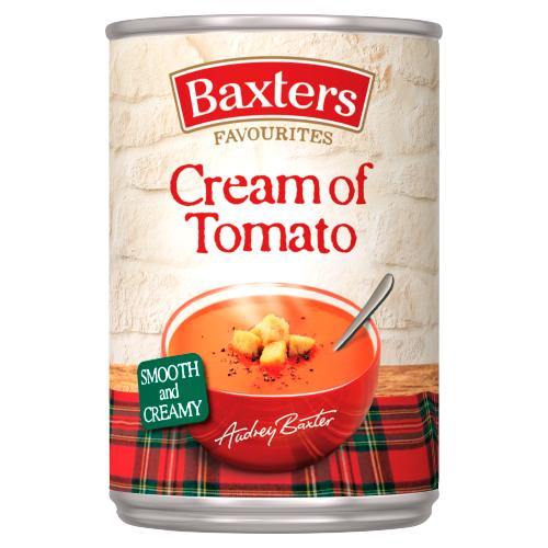 BAXTERS SOUP CREAM OF TOMATO 400GRM X12