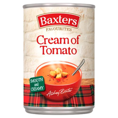 BAXTERS SOUP CREAM OF TOMATO 400GRM X12