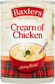 BAXTERS SOUP CREAM OF CHICKEN 400GRM X12