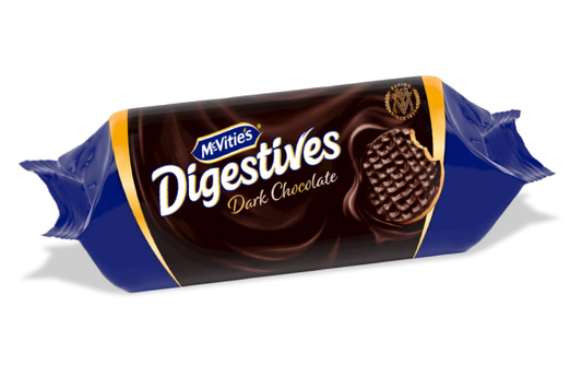 MCVITIES DARK CHOCOLATE DIGESTIVE 200GRM X24