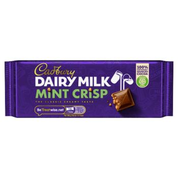 32I CADBURY D/MILK MINT CRISP 54GRM X48