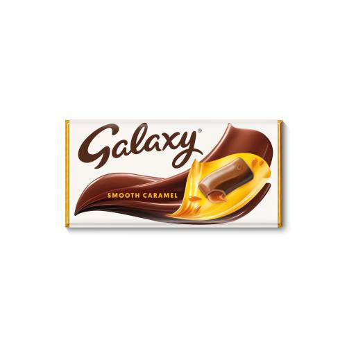 18I GALAXY CARAMEL LARGE BAR 135GRM X24