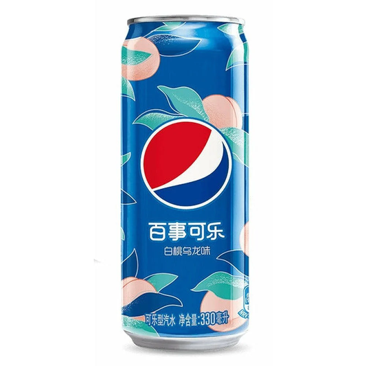 PEPSI CHINA PEACH OOLONG 330ML X12