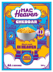 MAC & CHEESE CHEDDAR 184G X10