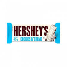 19I HERSHEY'S COOKIES & CREME BAR 40G X24