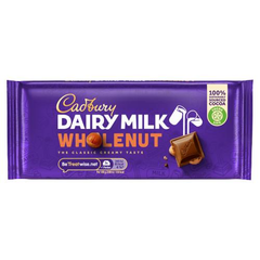 28I CADBURY DAIRY MILK WHOLENUT 120GRM X16