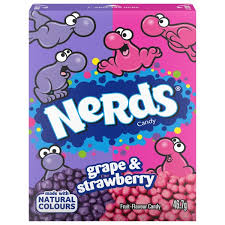 NERDS RASIN FRAISE 141G X12