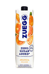 JUS ORANGE SANS SUCRE AJOUTE ZUEGG 1L X12