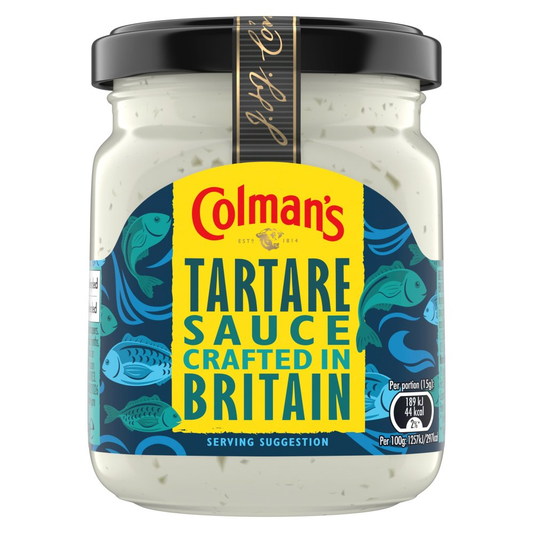 COLMANS SAUCE JAR TARTARE 144G X8