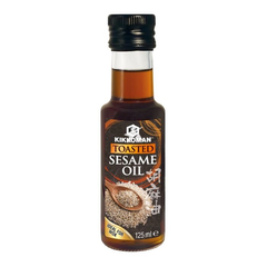 KIKKOMAN TOASTED SESAME OIL 125ML X6