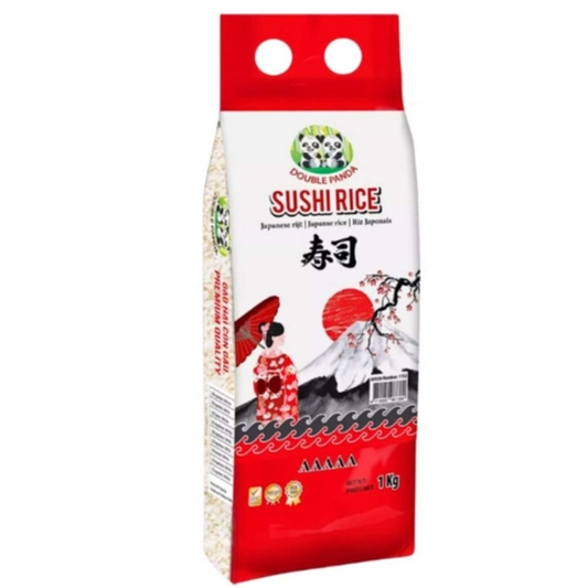 DOUBLE PANDA SUSHI RICE 1KG X12