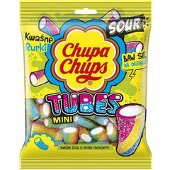 CHUPA CHUPS SOUR TUBES 90GR X18