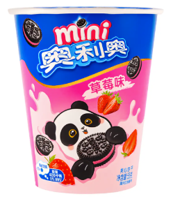 COOKIE OREO STRAWBERRY MINI CUP ASIAN 55GR X 24