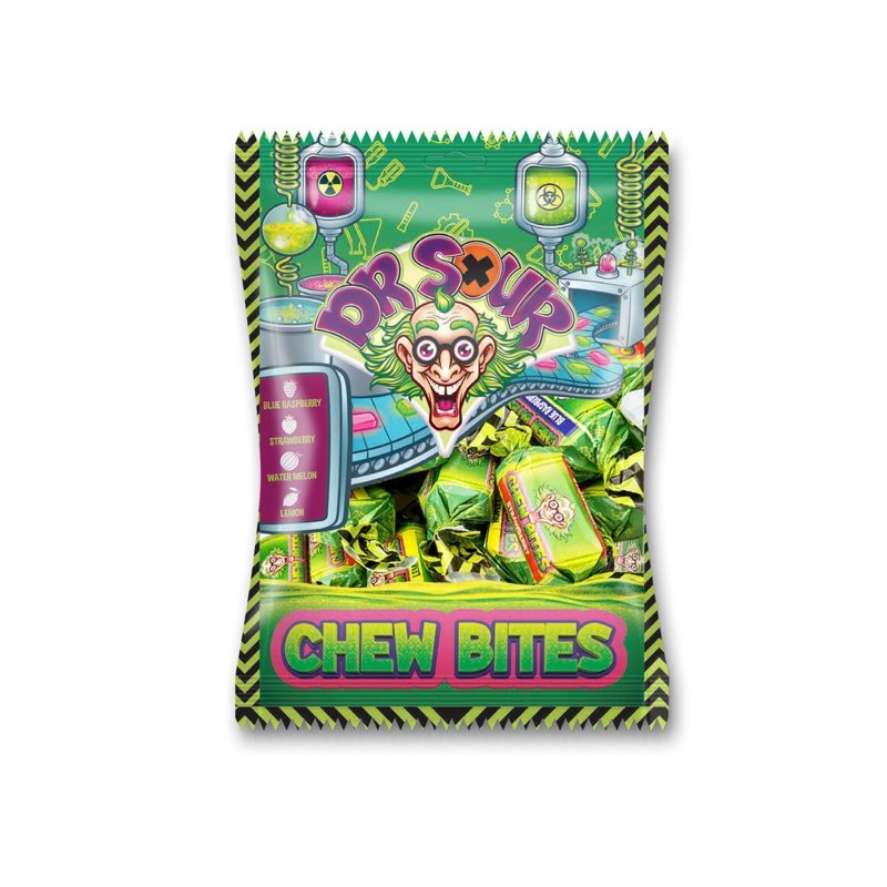 DR. SOUR CHEW BITES 180GR X12