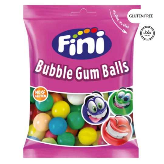 FINI BUBBLE GUM BALLS 75GX12