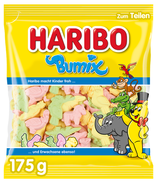 HARIBO BUMIX 175G X24