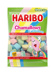 HARIBO CHAMALLOWS RAINBOLLOWS 154G X12