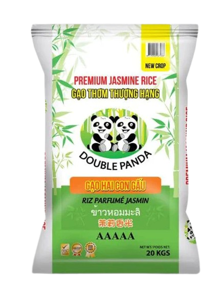 DOUBLE PANDA SUPER JASMINE RICE GAO THOM 1KGX12