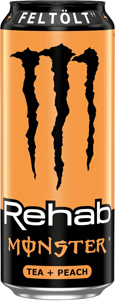 MONSTER REHAB PEACH 500MLX12