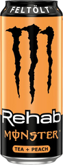 MONSTER REHAB PEACH 500MLX12