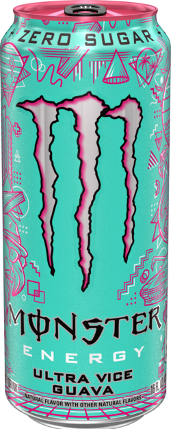 MONSTER ENERGY ULTRA VICE GUAVA 500MLX24