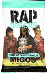 RAP MIGOS SOUR CREAM RANCH CHIPS 71 GR X12