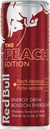 RED BULL PEACH 25CL X24