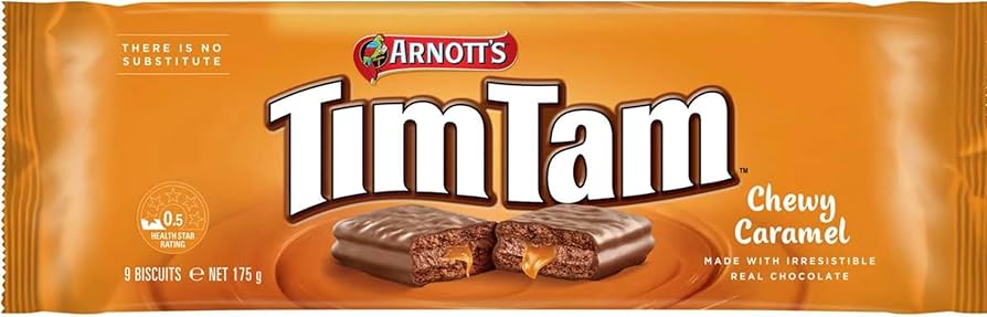 TIM TAM CARAMEL 175GRX24