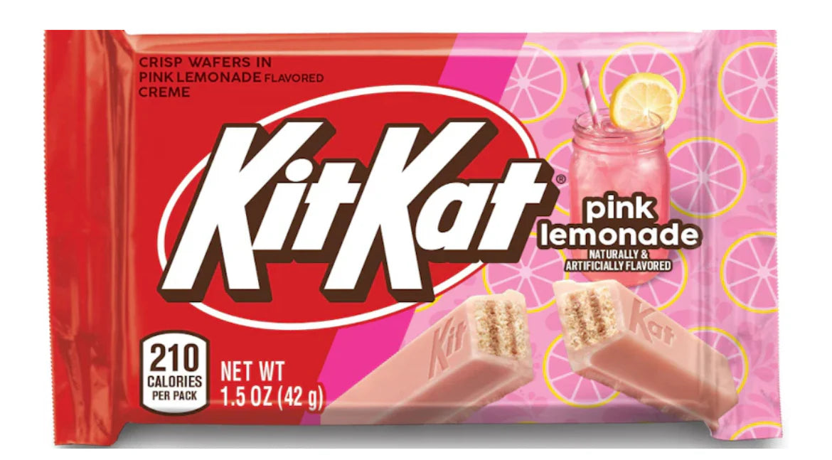 KIT KAT CRISP WAFERS PINK LEMONADE 42 GR x 24